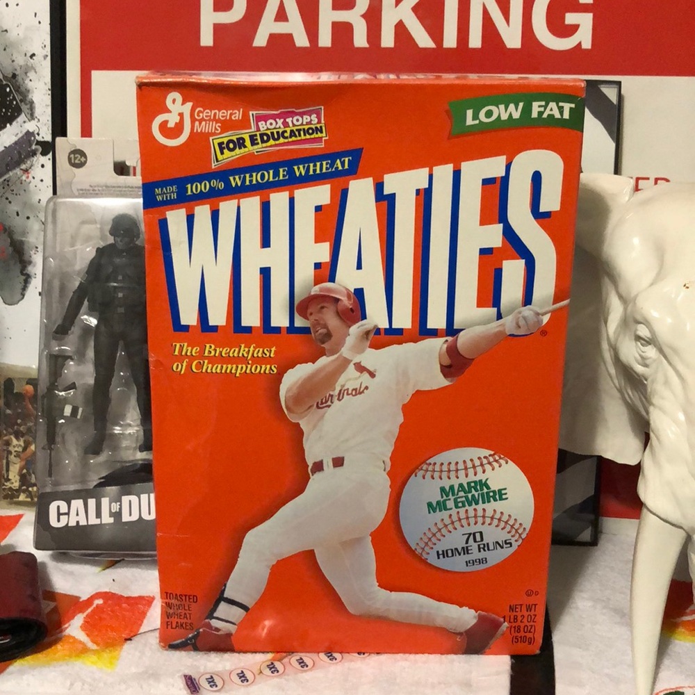 Vintage Wheaties Cereal “Mark McGwire”